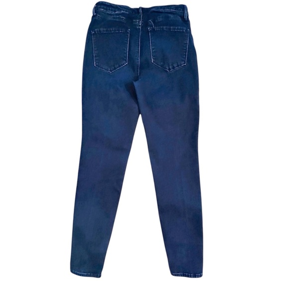 Talbots-Flawless Size 6 High-Rise Jegging Ankle Jeans in Rinse Wash Stretch - Picture 3 of 9